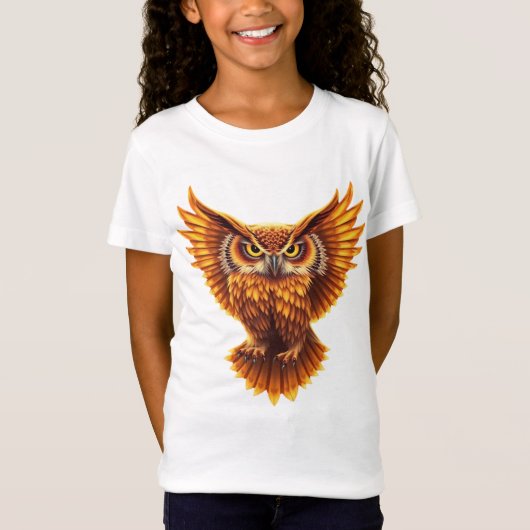 Uil Design T-shirt 6 (Voorkant)