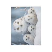 Uil Dierenfamilie Wandering Natuur Uit Notitieblok (Linkerzijde)