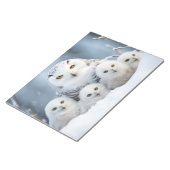 Uil Dierenfamilie Wandering Natuur Uit Notitieblok (Schuin)