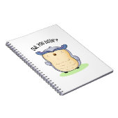 Uil, doe je grappige vogelgrap  notitieboek (Rechterzijde)