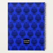 Uil (donkerblauw) - Planner (Achterkant)