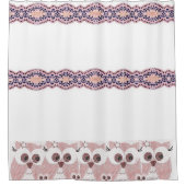 Uil Douchegordijn (Voorkant)