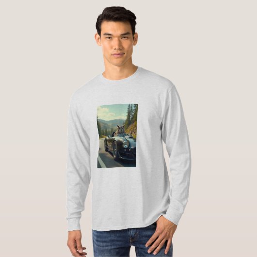 Uil Driver T-shirt (Voorkant volledig)