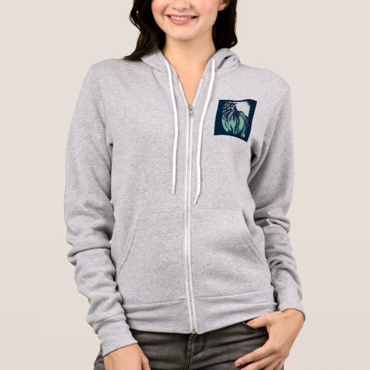 Uil Eenhoorn Hoodie (Voorkant)