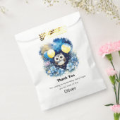 Uil eerste verjaardag bedankzakje (Gezegeld)