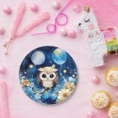 Uil Eerste Verjaardag Papier Borden Papieren Bordje (Feest)