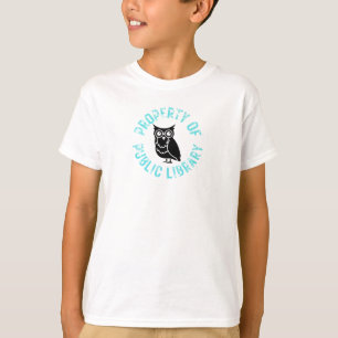 Uil Eigendom van Openbare Bibliotheek T-shirt