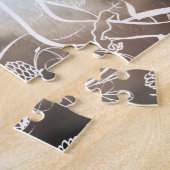 Uil en Dame Legpuzzel (Zijkant)