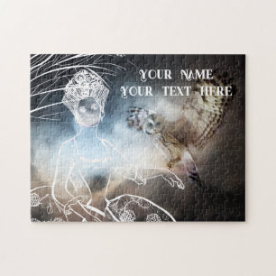 Uil en Dame Legpuzzel