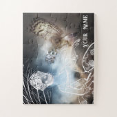 Uil en Dame Legpuzzel (Verticaal)