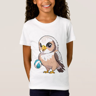 Uil en de liefde volleybal t-shirt