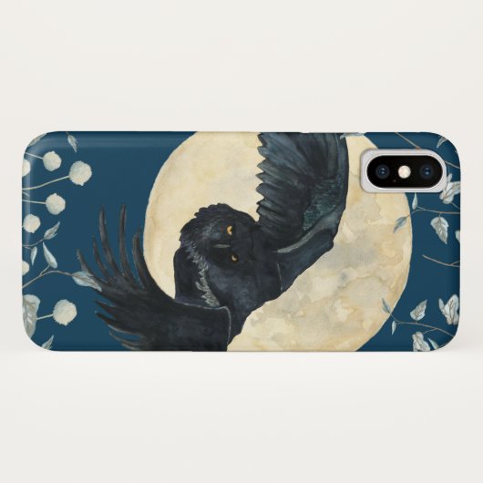 Uil en de Maan iPhone / iPad case (Achterkant (horizontaal))