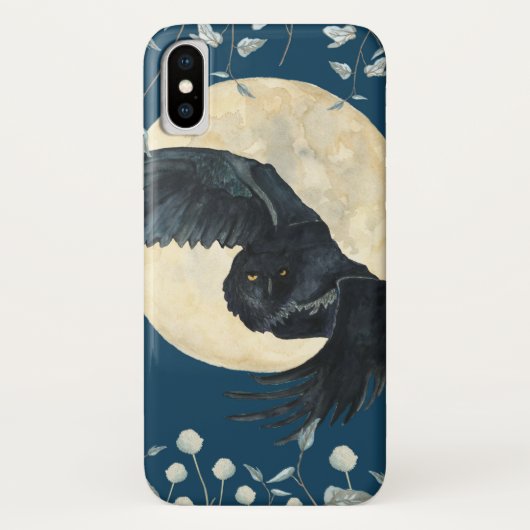 Uil en de Maan iPhone / iPad case (Achterkant)