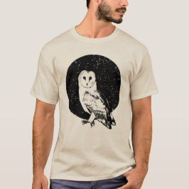 Uil en de nacht t-shirt