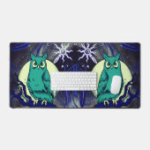 Uil en geest bureaumat (Keyboard & Muis)