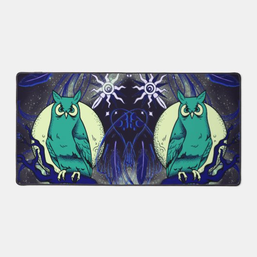 Uil en geest bureaumat (Voorkant)