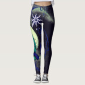 Uil en geest leggings (Voorkant)