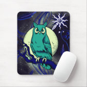 Uil en geest muismat (Met muis)