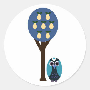 Uil en Tree stickers