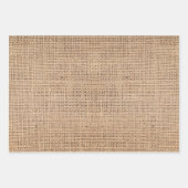 Uil en varen inpakpapier Flat Sheet Set van 3 Vel (Voorkant)
