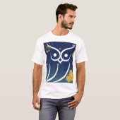 Uil en vlinders t-shirt (Voorkant volledig)