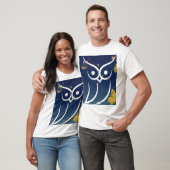 Uil en vlinders t-shirt (Unisex)