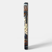 Uil en Wolf Mozaïek Ai Kunst Case-Mate iPhone Case (Achterkant / Links)