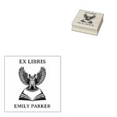  Uil Ex Libris Custom Name Bookplate Rubberstempel (Gestempeld)