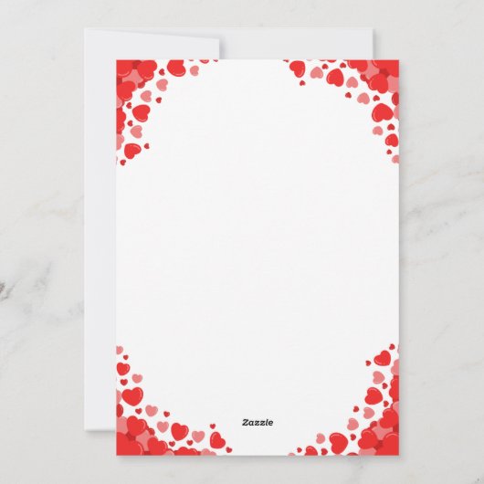 Uil Fijne Valentijnsdag Vriendenkaart voor Kindere Feestdagenkaart (Achterkant)