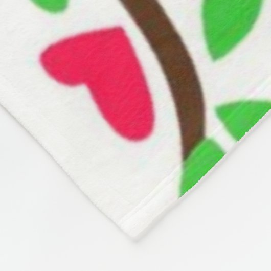 Uil Fleece Deken (Hoek)