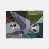 uil fleece deken (Voorkant (Horizontaal))