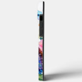 Uil Floral Artistic Waterverf Case-Mate iPhone Case (Achterkant / Links)