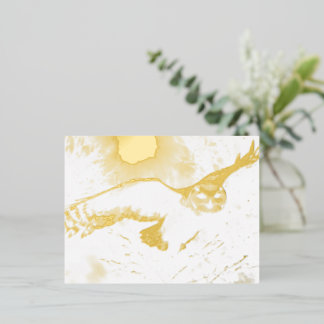 Uil Folie Feestdagen Briefkaart
