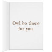 Uil Folk Art Painting (Binnen (Rechts))