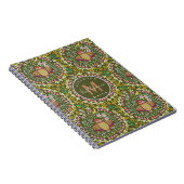 Uil Folk Green Notitieboek (Rechterzijde)