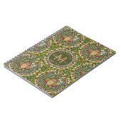 Uil Folk Green Notitieboek (Linkerzijde)