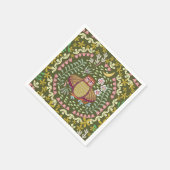 Uil Folk Green Servet (Hoek)