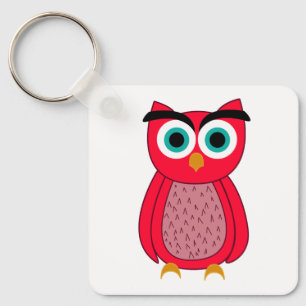 Uil Foto Print Sleutelhanger
