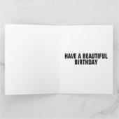 UIL Fotografie Oversized VERJAARDAG KAART (Binnen)