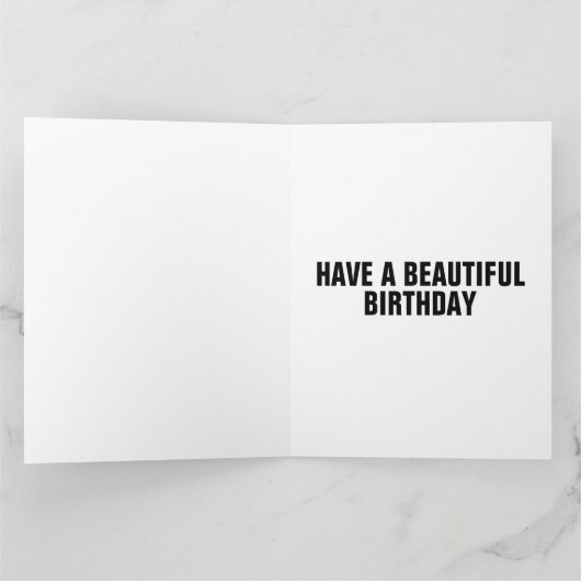 UIL Fotografie Oversized VERJAARDAG KAART (Binnen)