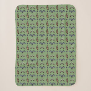 Uil Frenzy Sherpa Deken (Groen)