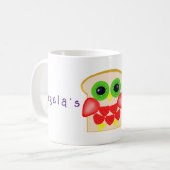 Uil Fruits Brood Ontbijt Koffiemok (Voorkant links)