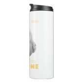 Uil Geconcentreerd Geweldige Leuk Schattig Grappig Thermosbeker (Geroteerd rechts)