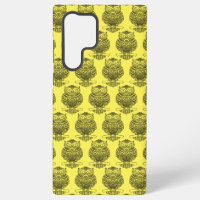 Uil (geel) - Samsung Case