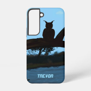 Uil Gepersonaliseerde Telefoonhoes Samsung Galaxy Hoesje