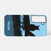 Uil Gepersonaliseerde Telefoonhoes Samsung Galaxy Hoesje (Achterkant horizontaal)