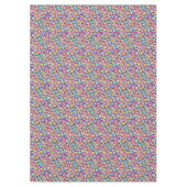 Uil gezichten doodle patroon cartoon vogelbos tafelkleed (Voorkant)