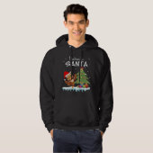Uil Gift | Ik geloof in Santa Hoodie (Voorkant volledig)