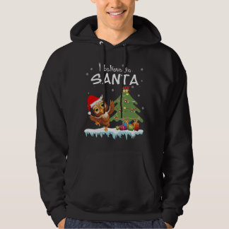 Uil Gift | Ik geloof in Santa Hoodie