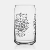 Uil - Glas Can (Voorkant)